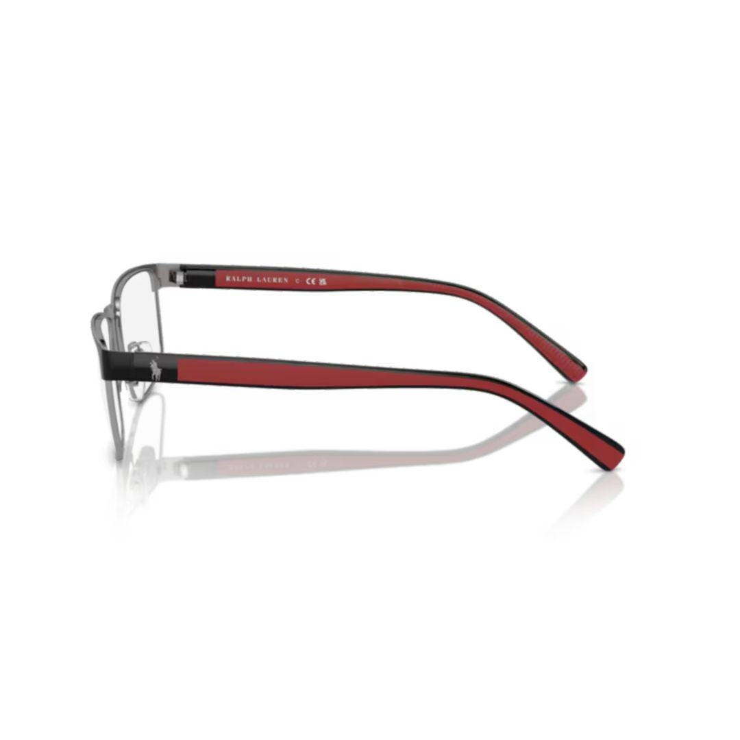 Polo Ralph Lauren 0Ph1229 Rectangular Black Metal Eyeglass Frames