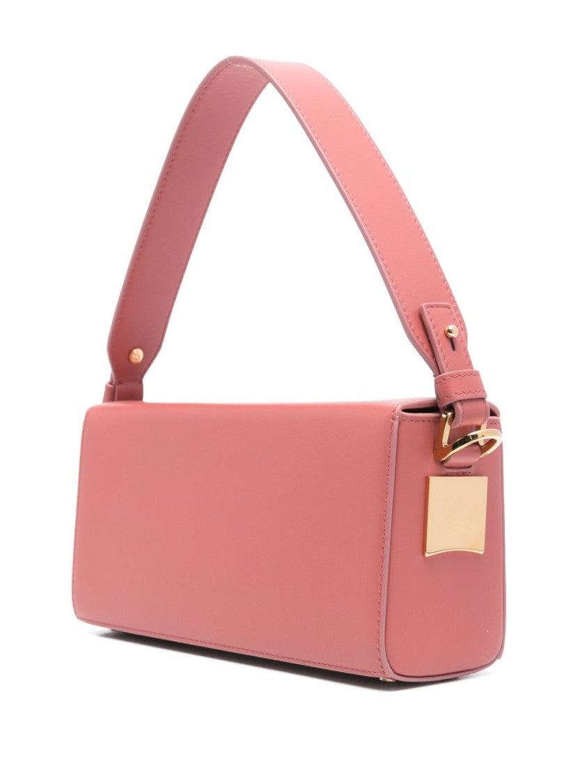 Lanvin Ruby Pink Foldover Top Magnetic Bag