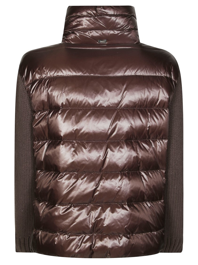 Herno Quilted Nylon Bomber Jacket