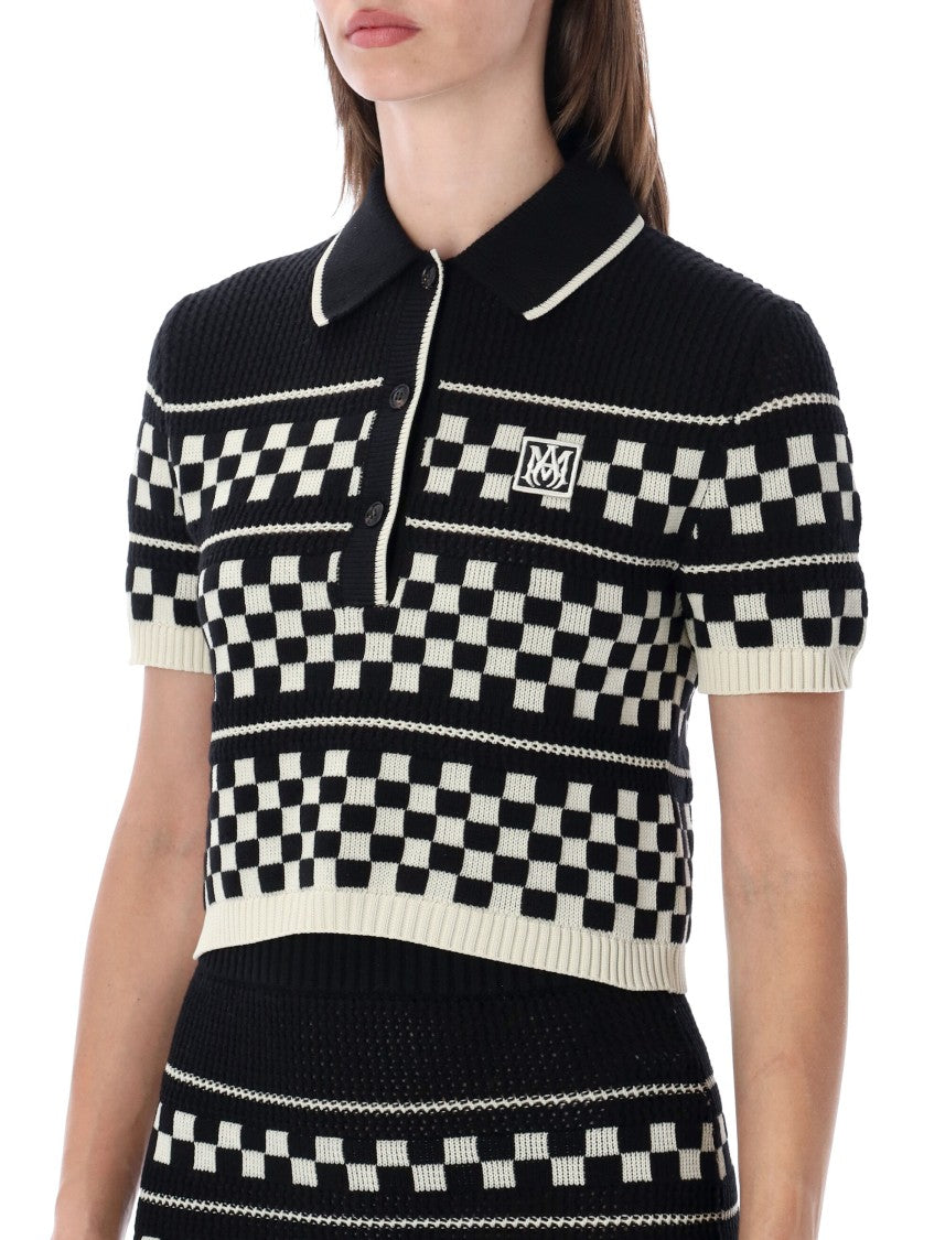 Amiri Polo Knit Dress