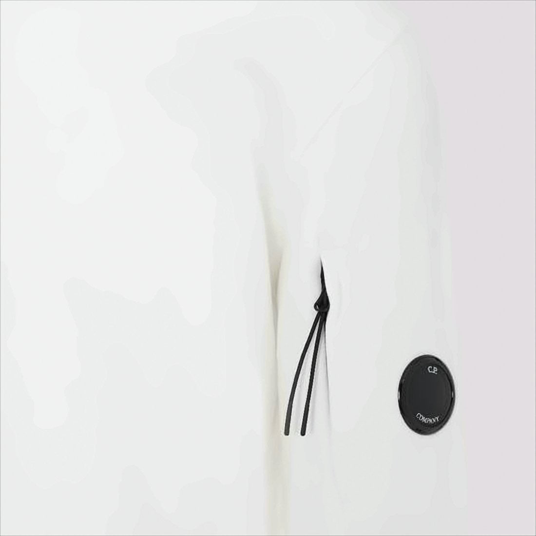 C.P. Company Long-Sleeve Minimalist Cotton T-Shirt With Zippered Pocket