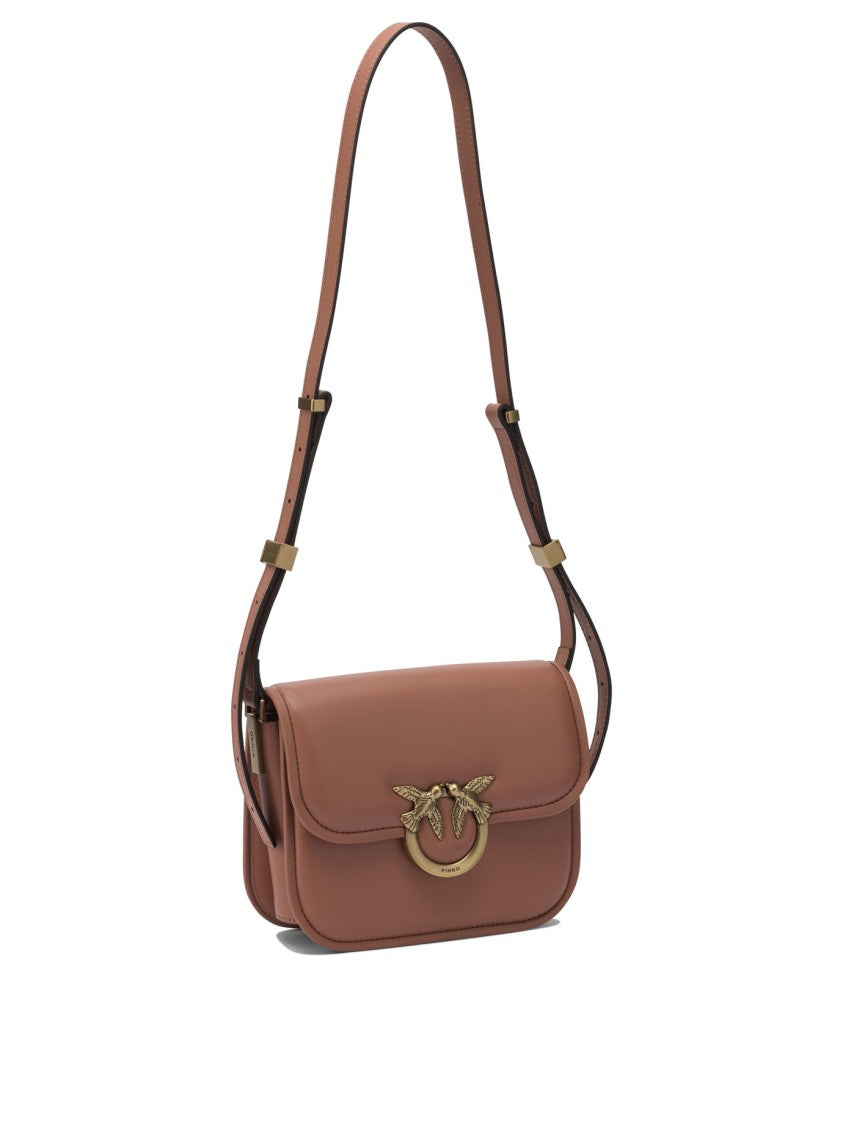 Pinko Leather Crossbody Bag