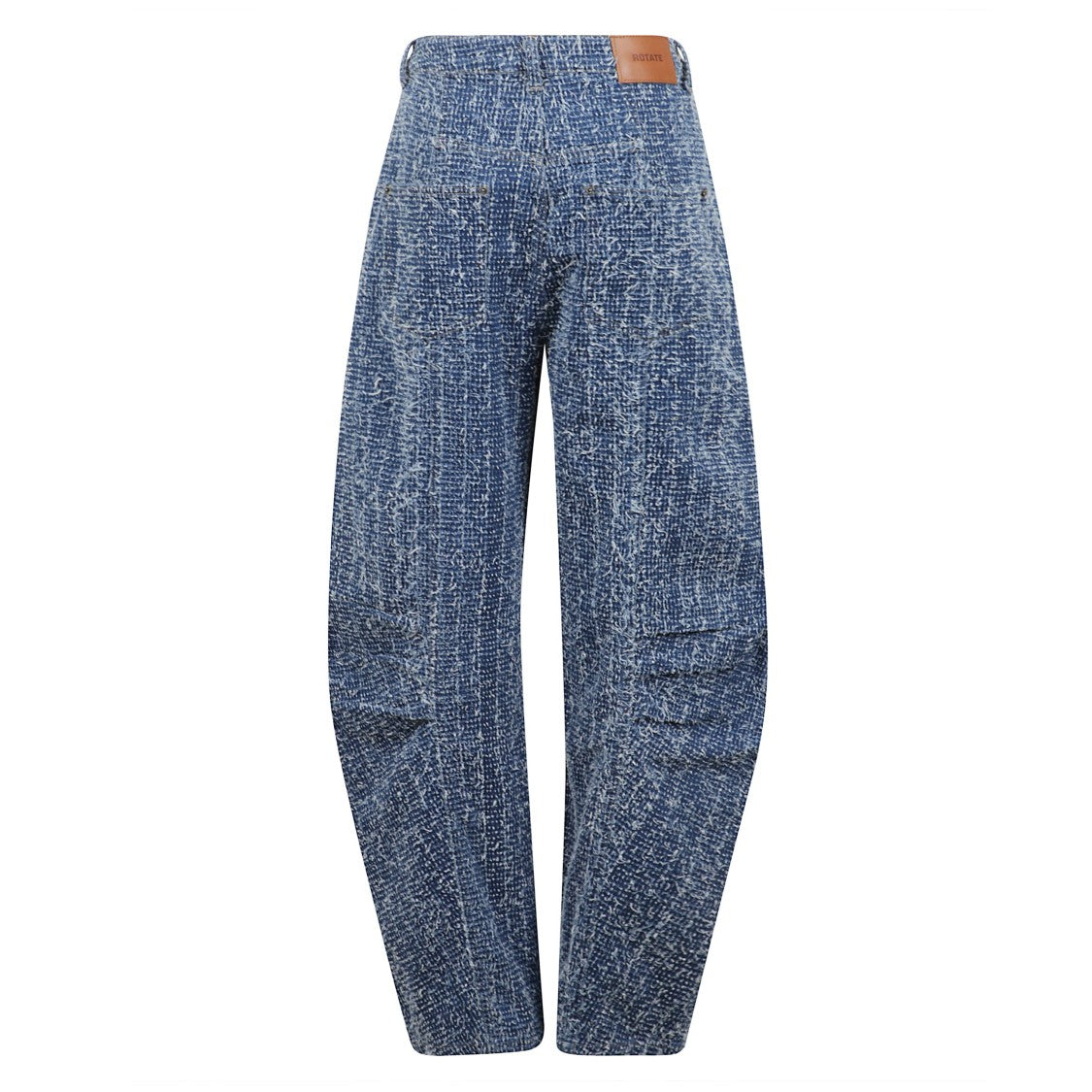 Rotate High-Waisted Balloon Jeans