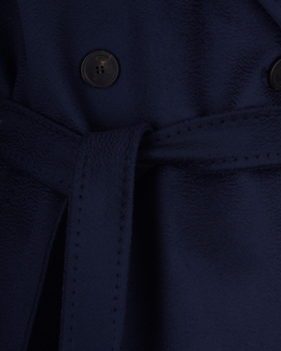 Max Mara Cobalt Blue Resina Wool Coat