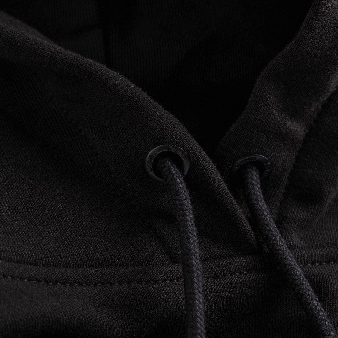 Calvin Klein Black Cotton Blend Hoodie