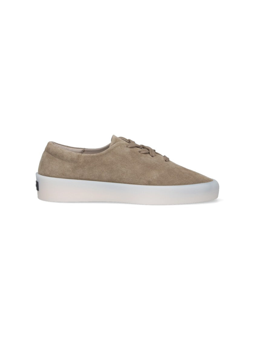 Fear Of God Suede Low-Top Sneakers With Rounded Toe