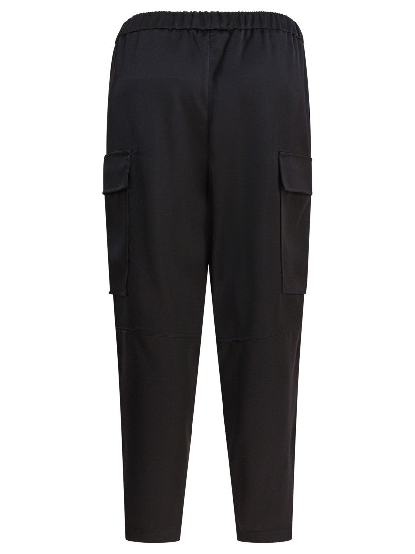 Semper Mid-Rise Relaxed Cargo Pants With Tapered Cut
