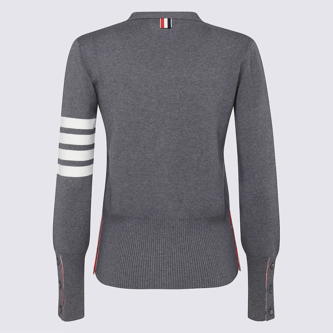 Thom Browne Med Grey Wool Knitwear