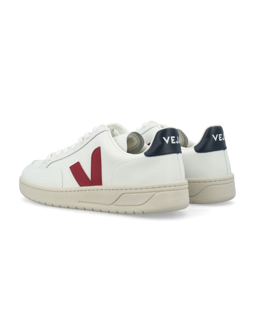 Veja V-12 Sneakers With Leather And Sustainable Materials