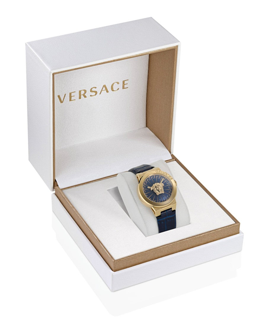 Versace Medusa Infinite Leather Watch
