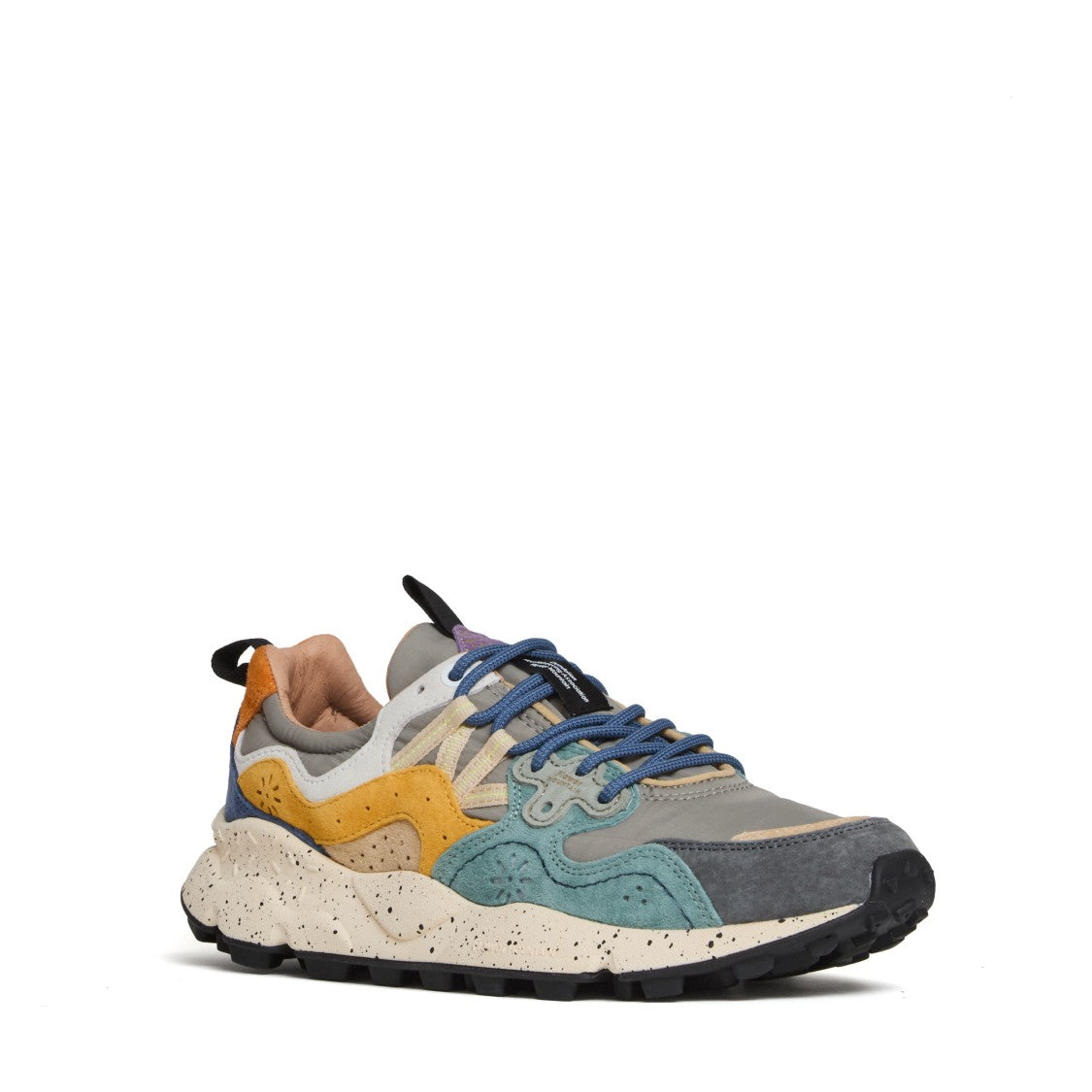 Flower Mountain Yamano 3 Suede Nylon Sneakers