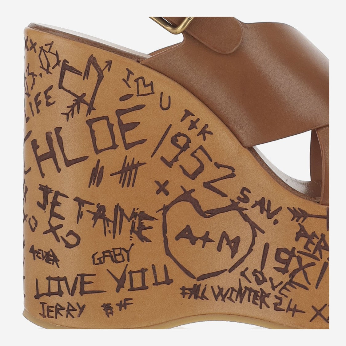Chloé Maxime Wedge Sandals