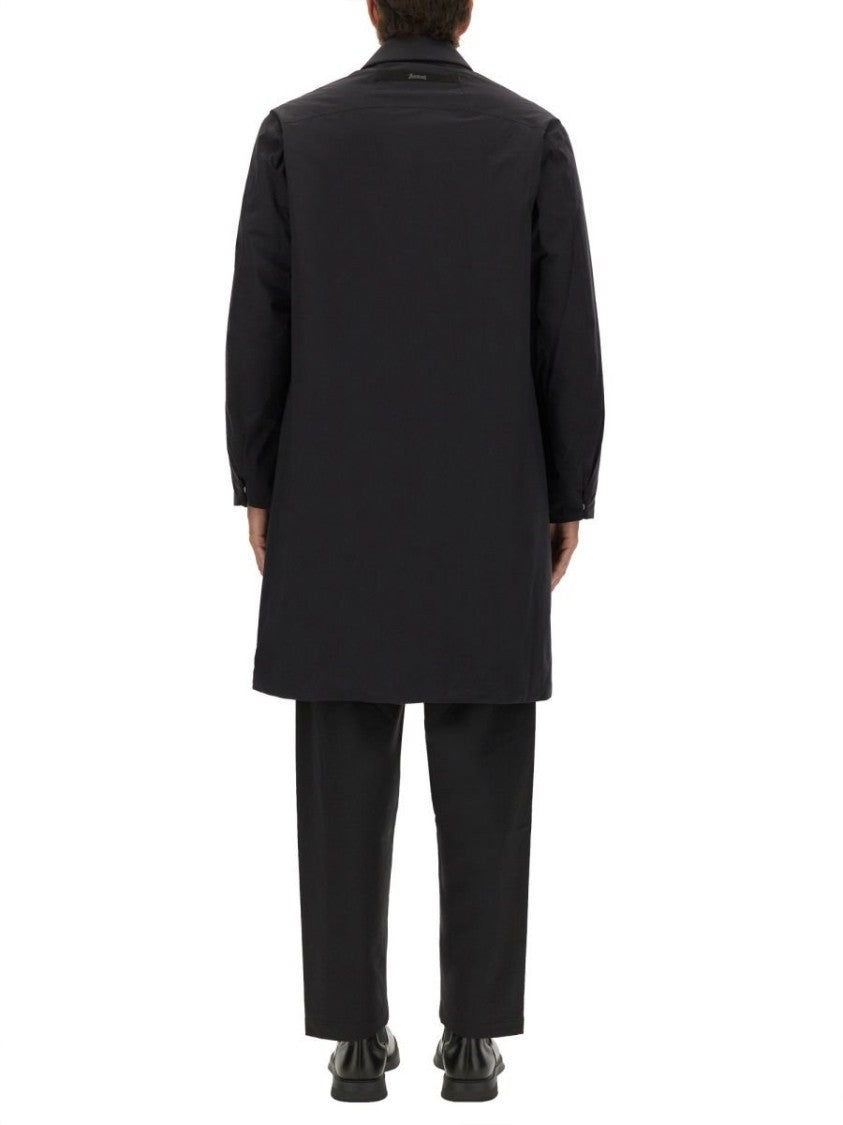 Herno Long Sleek Rain Jacket