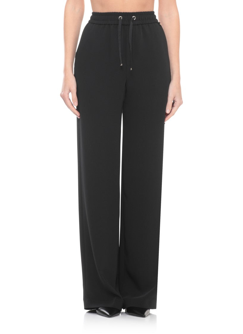 Herno Black Satin Pants