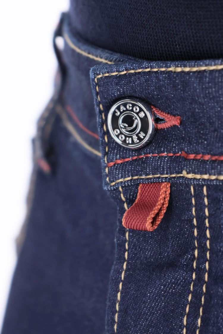 Jacob Cohen Cavallino Bard Fit Red Comfort Denim Jeans