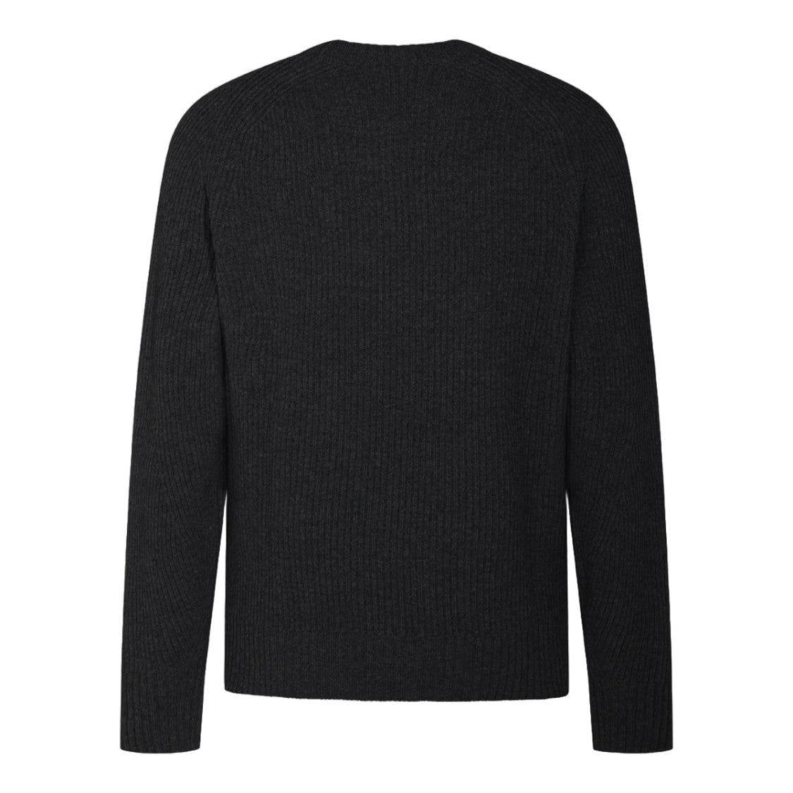 Altea Ribbed Knit Long-Sleeve Sweater With Crew Neckline
