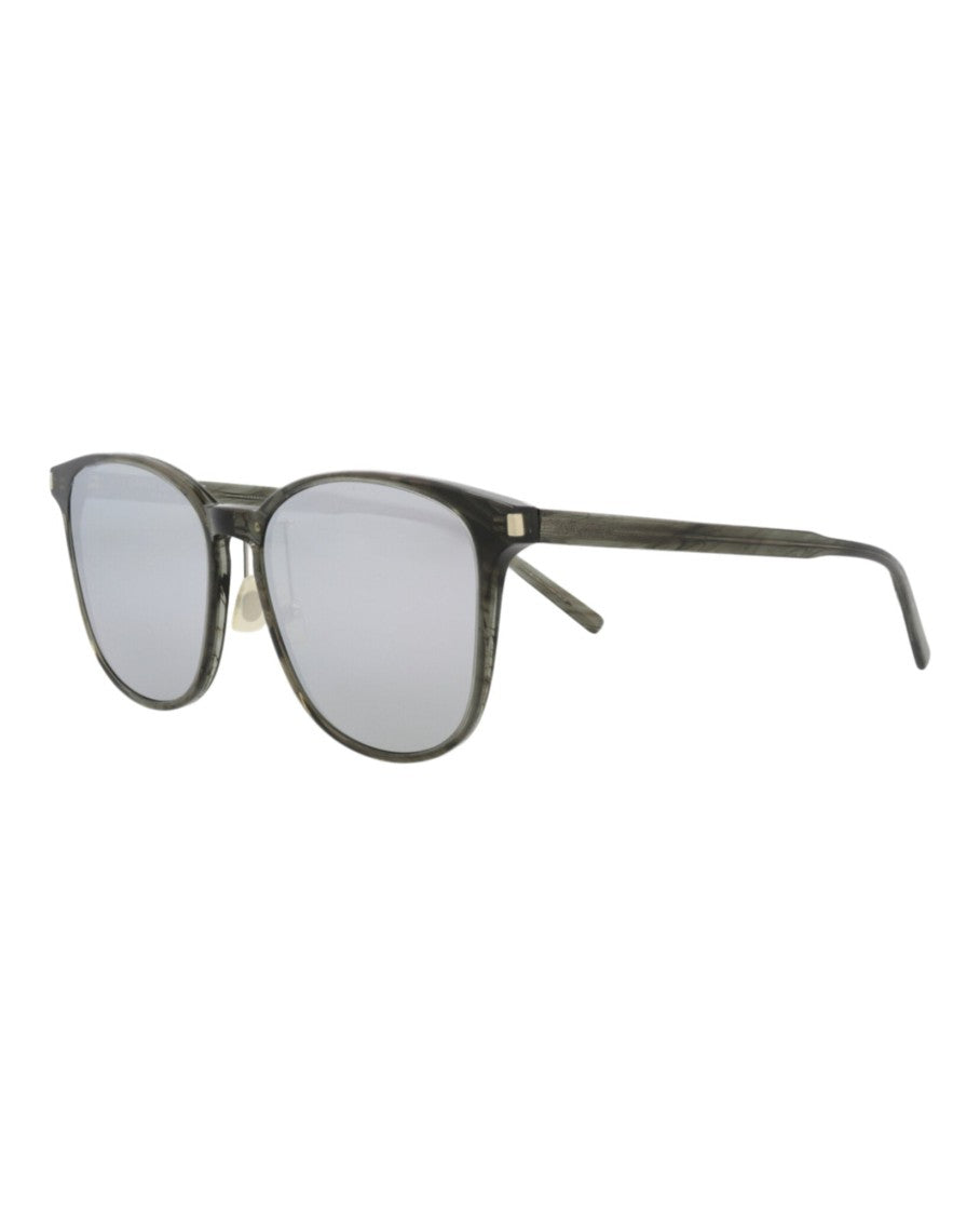 Saint Laurent Square-Frame Acetate Sunglasses With Nose Pads