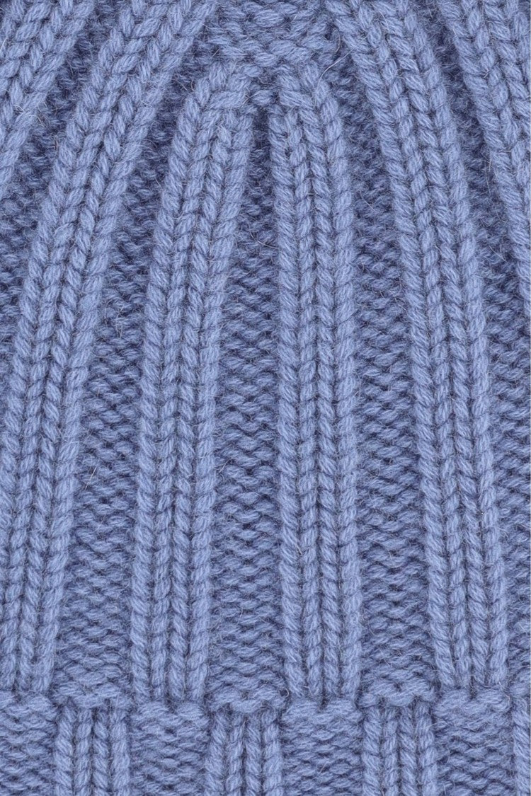 Drumohr Ribbed Pure Cashmere Beanie