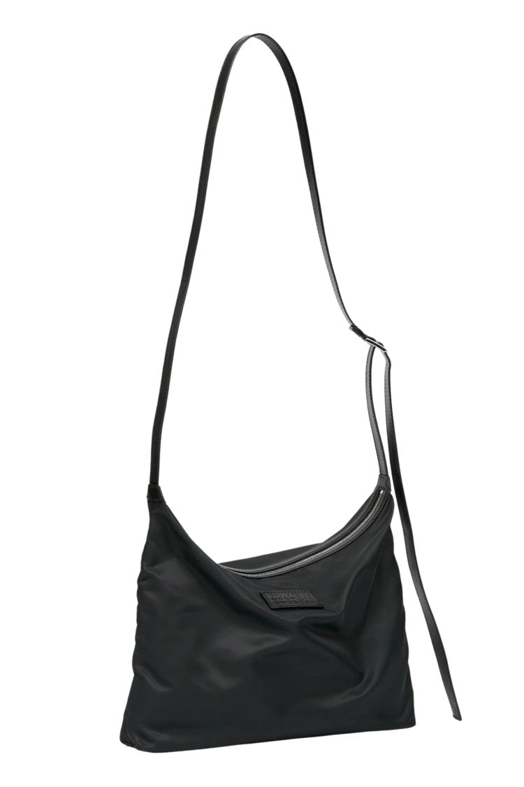 Mm6 By Maison Margiela Compact Nylon Crossbody Bag With Adjustable Strap