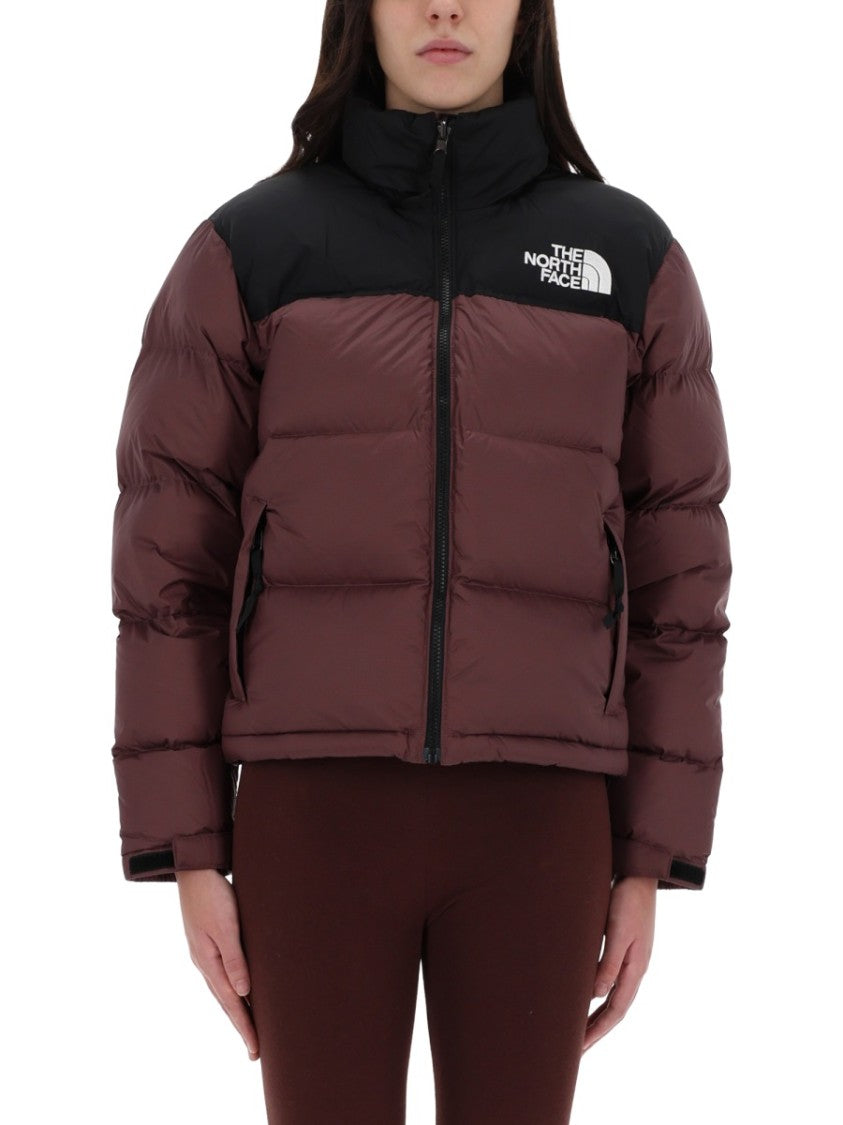 The North Face Burgundy Retro Nuptse 1996 Down Jacket