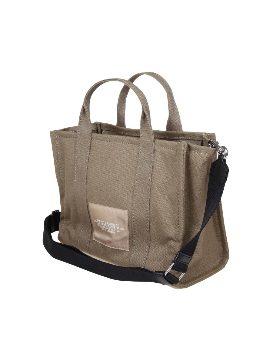 Marc Jacobs The Medium Small Bag In Green Canvas