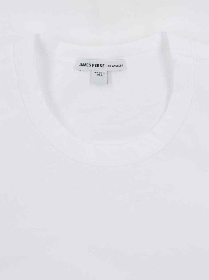 James Perse Black Short-Sleeve Cotton T-Shirt