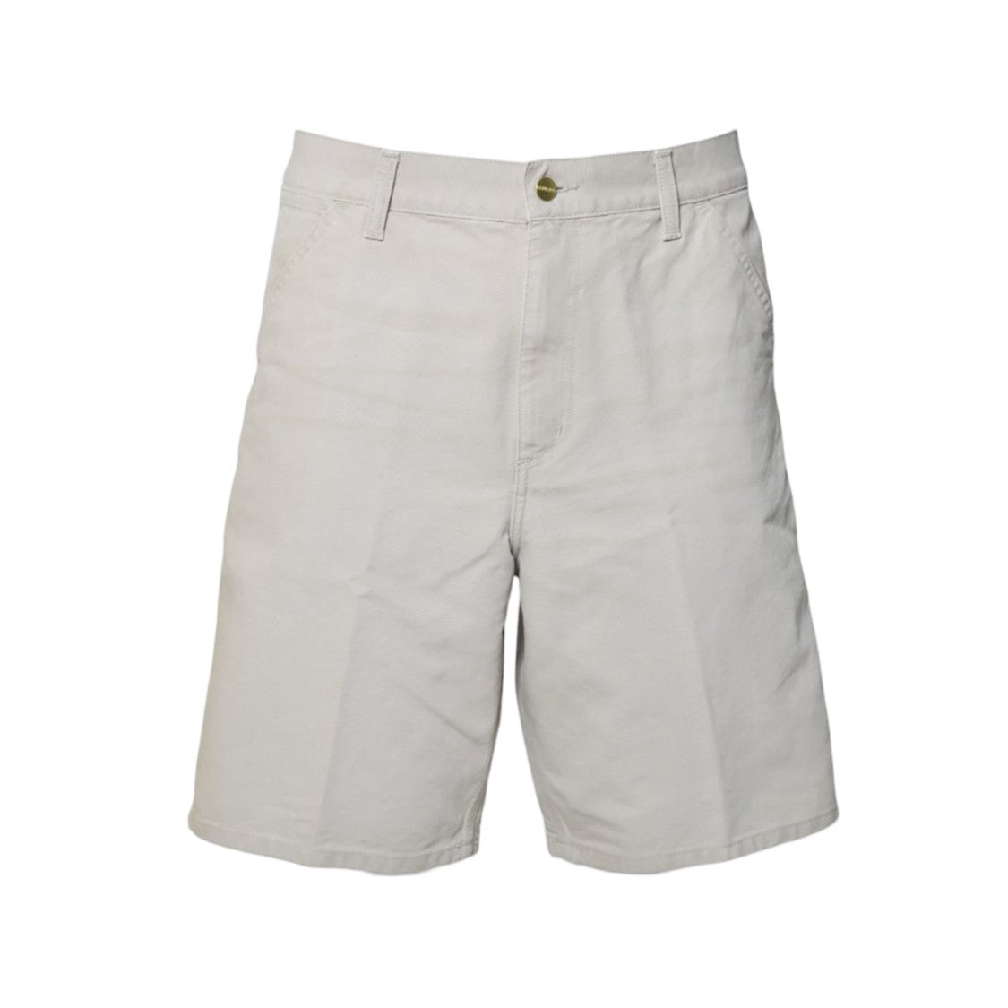 Carhartt Wip Beige Canvas Single Knee Bermuda Shorts