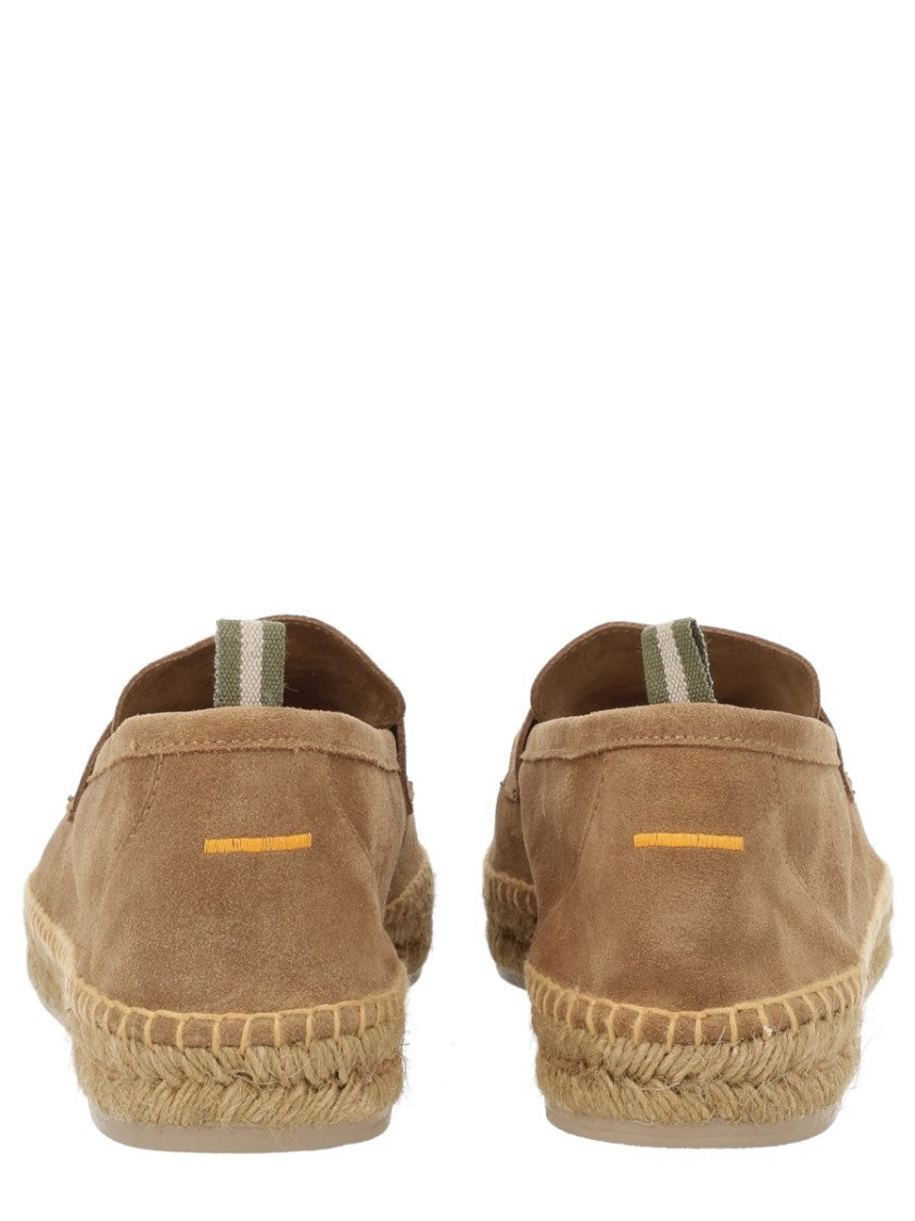 Castaner Nacho Penny Loafer Suede Jute Mules