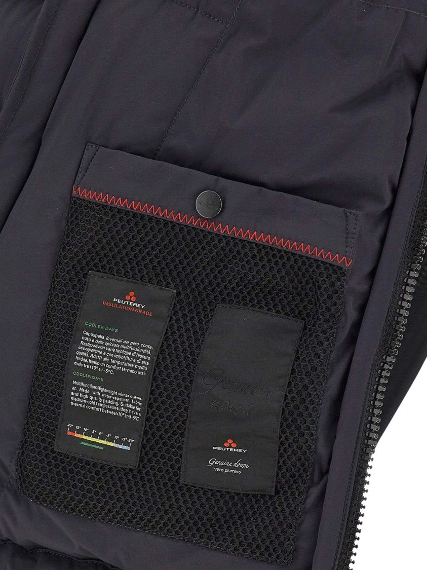 Peuterey Quilted Padded Drawstring Hood Jacket