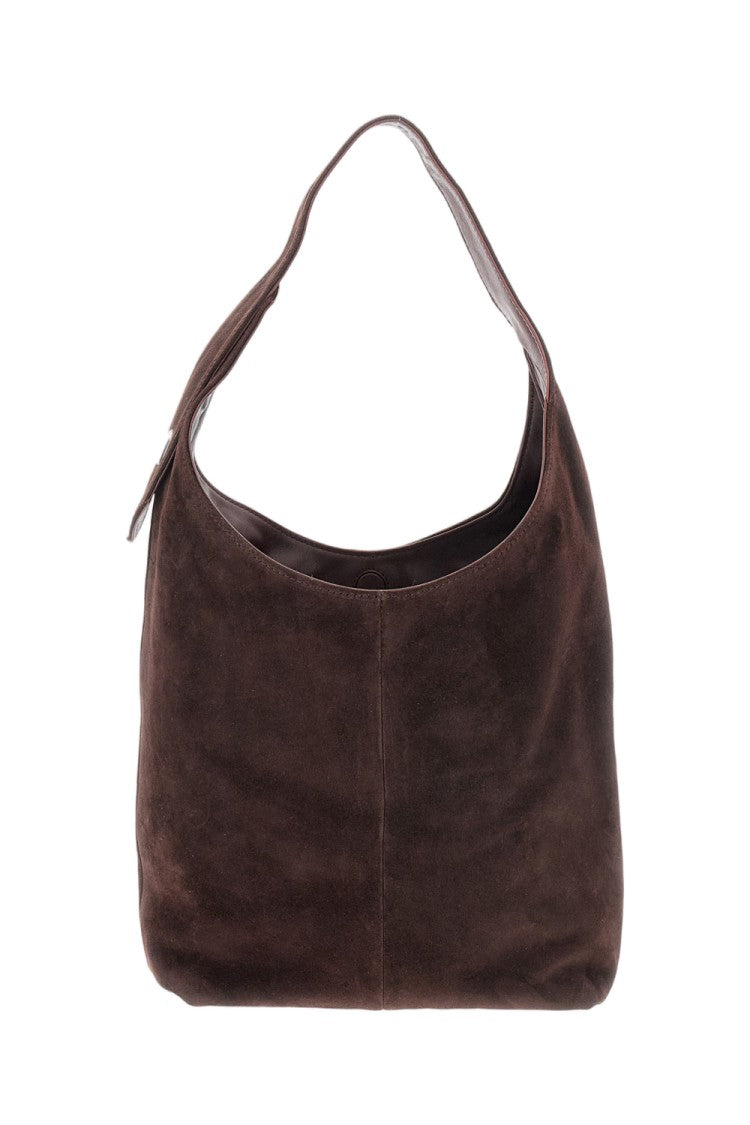 Maeden Soft Suede Bag With Magnetic Closure