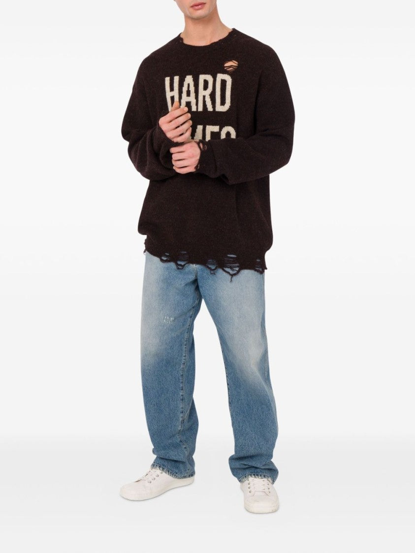 Moschino Relaxed Fit Wool Sweater