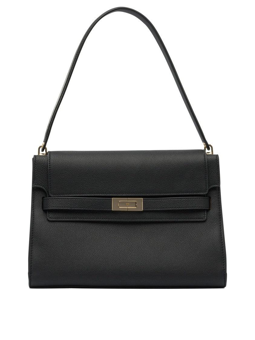 Tory Burch Structured Leather Shoulder Bag