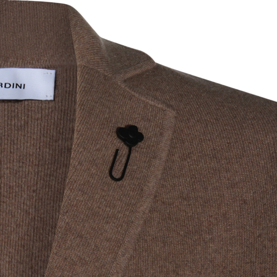 Lardini Tailored Knit Blazer With Notch Lapel