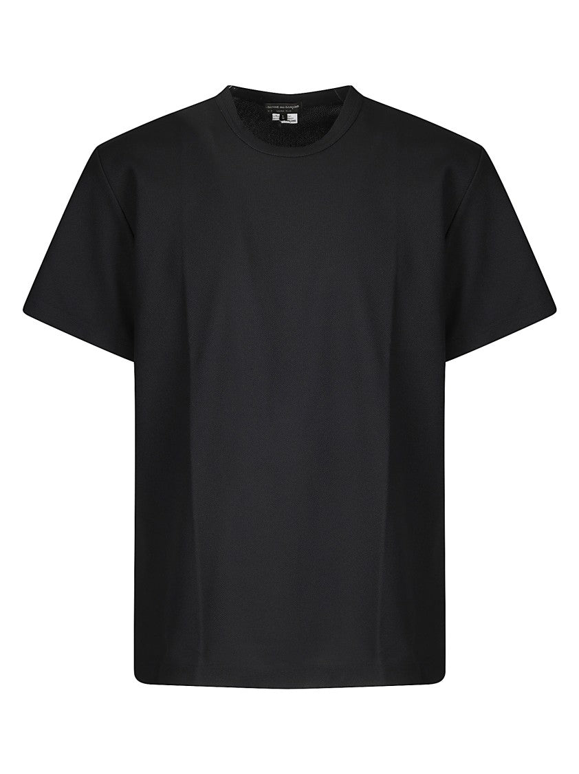 Comme Des Garçons Honeycomb Fabric Crew Neck T-Shirt