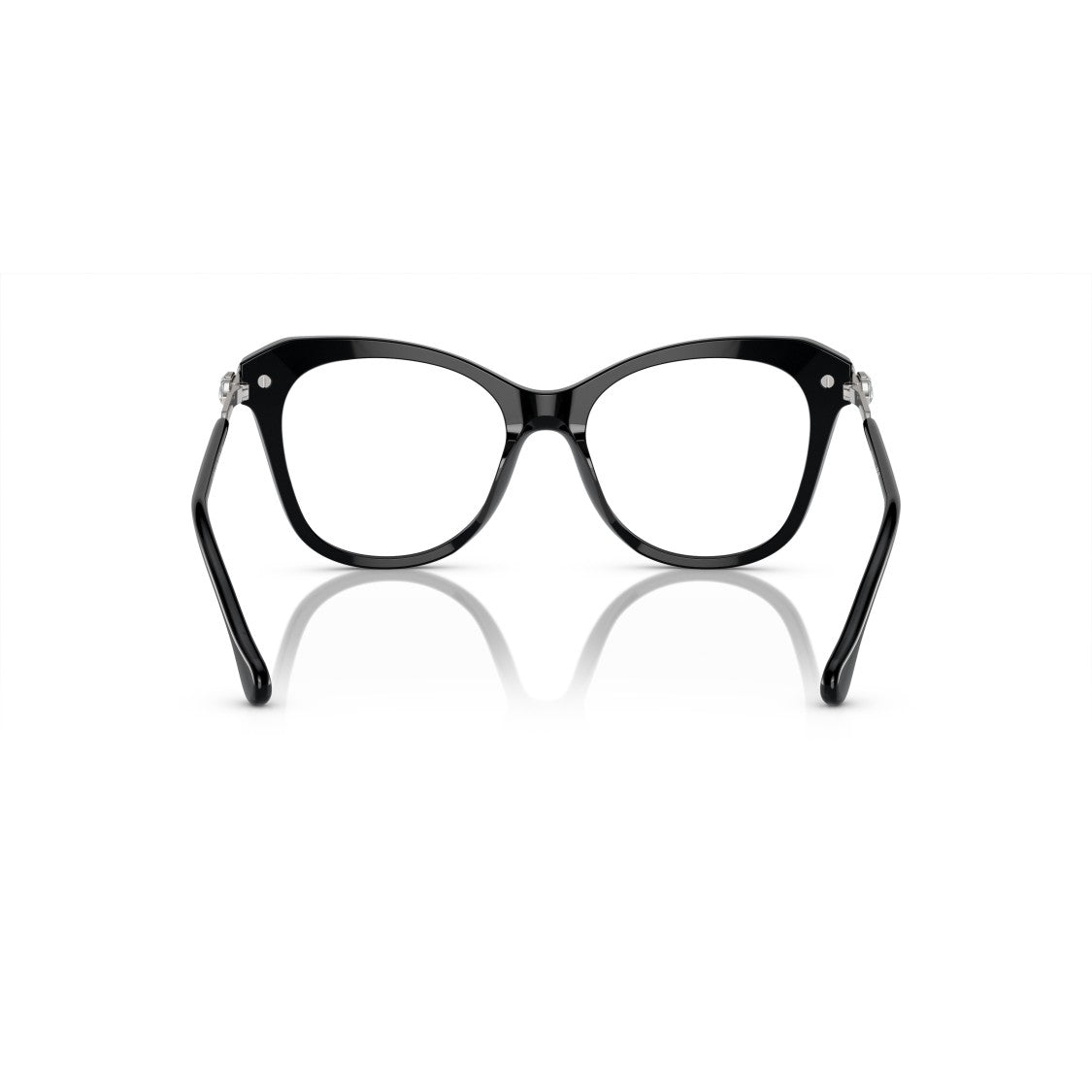 Swarovski 0Sk2012 Oversized Cat-Eye Eyeglasses With Crystal Embellishments