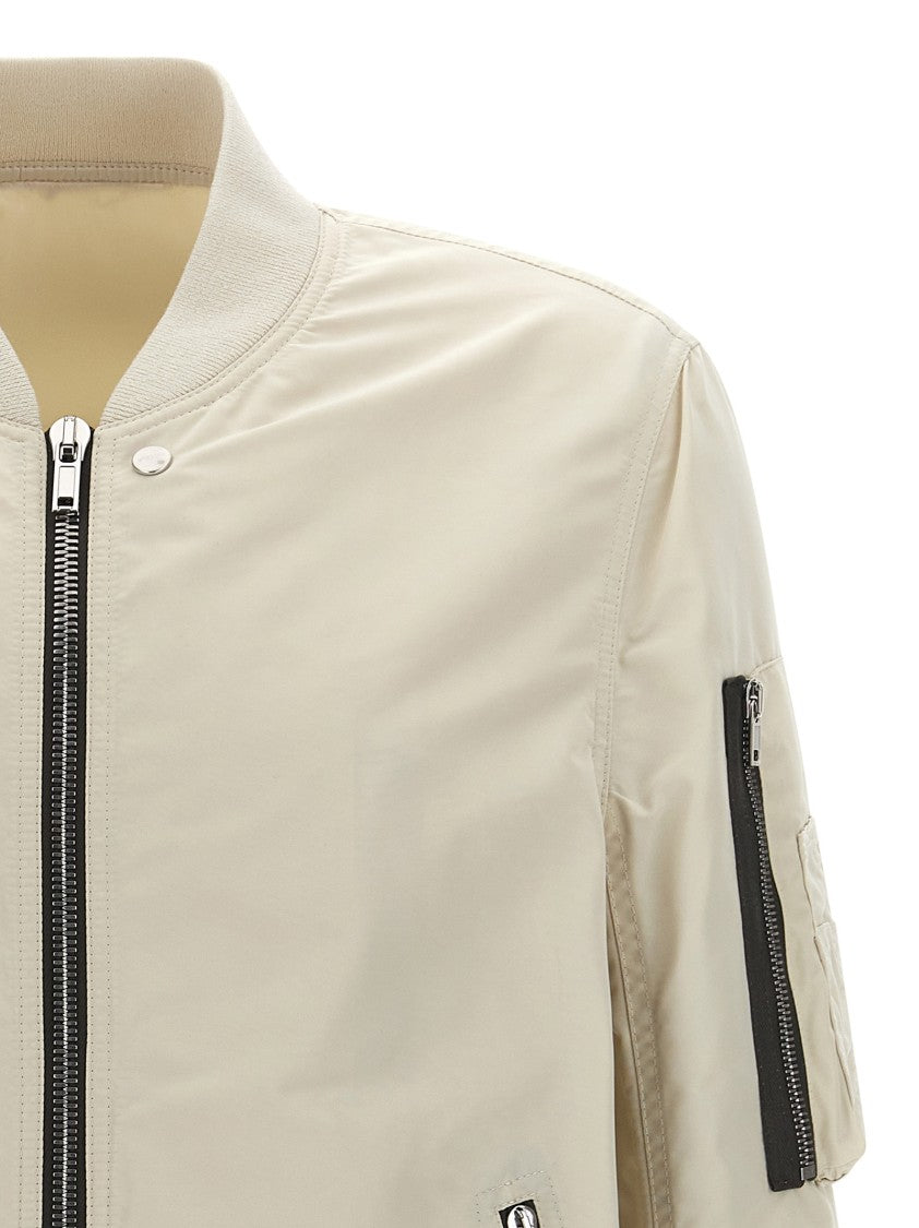 Rick Owens Tech Faille 'Flight' Bomber Jacket