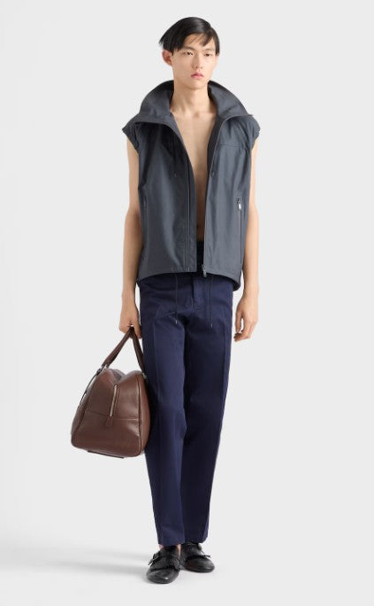 Prada Straight-Leg Trousers With Tailored Design