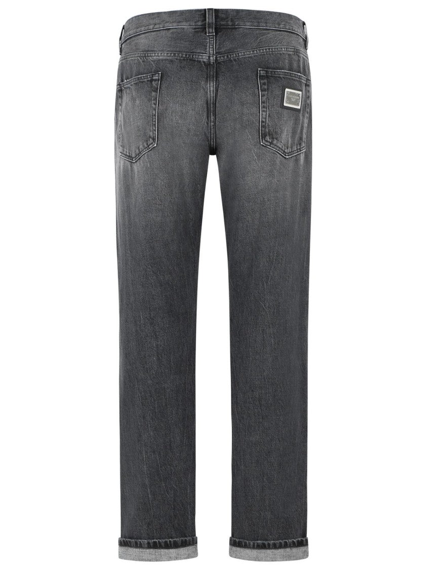 Dolce & Gabbana Grey Denim Jeans