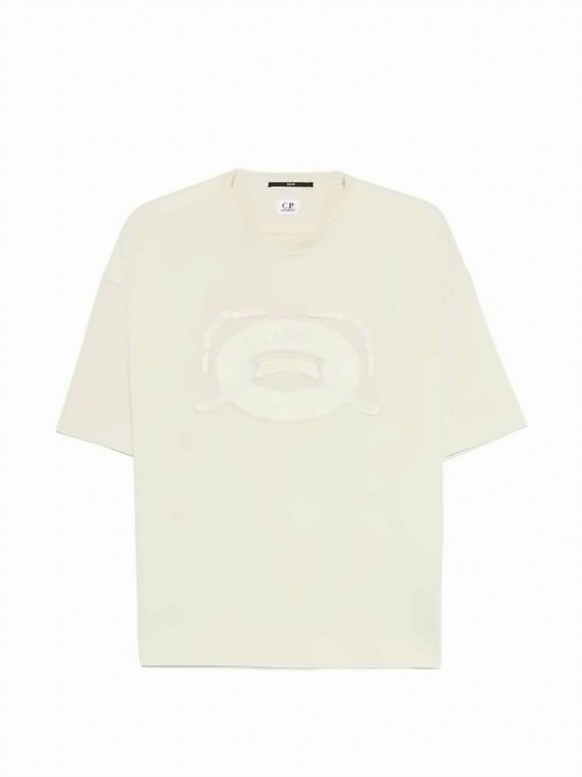 C.P. Company Boxy-Fit Short-Sleeved T-Shirt With Embossed Logo