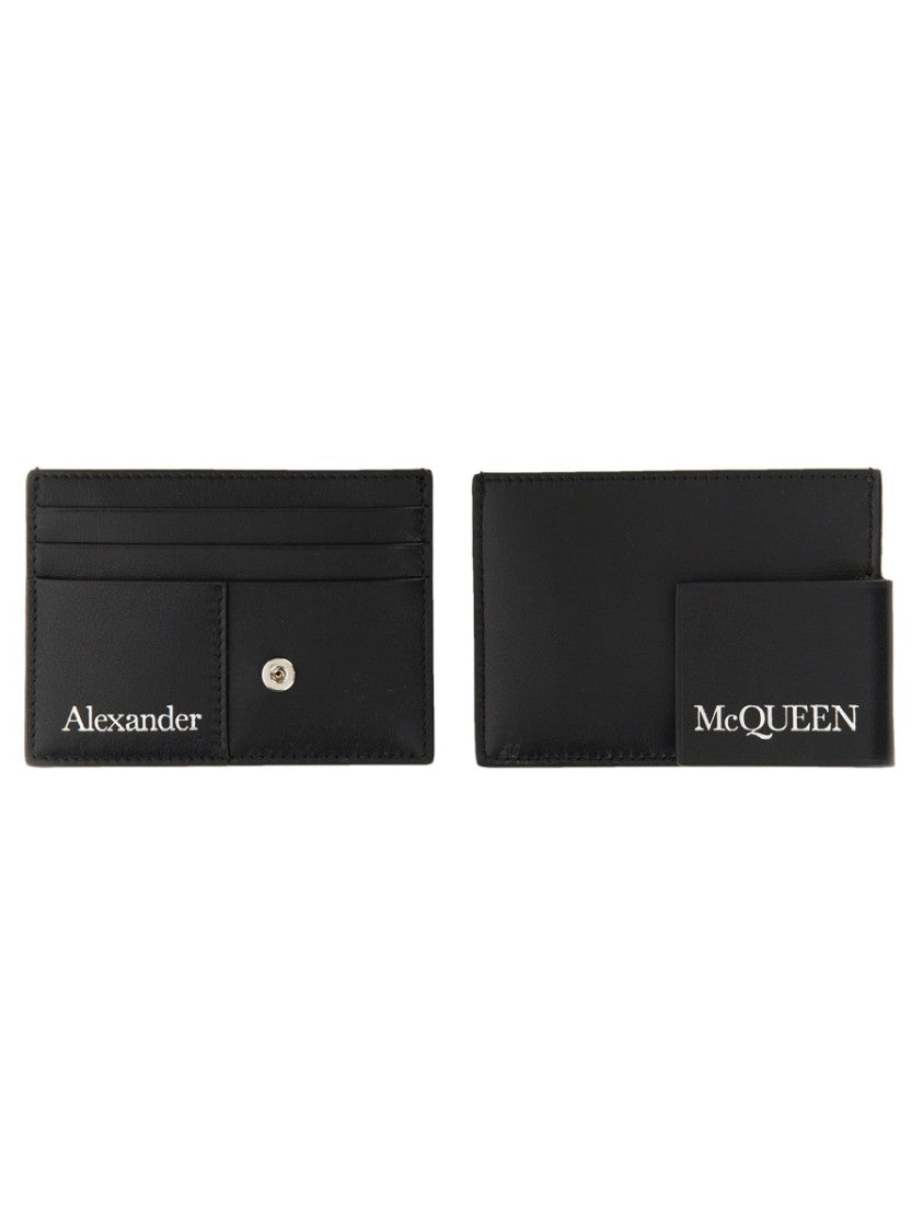 Alexander Mcqueen Card Holder With Logo