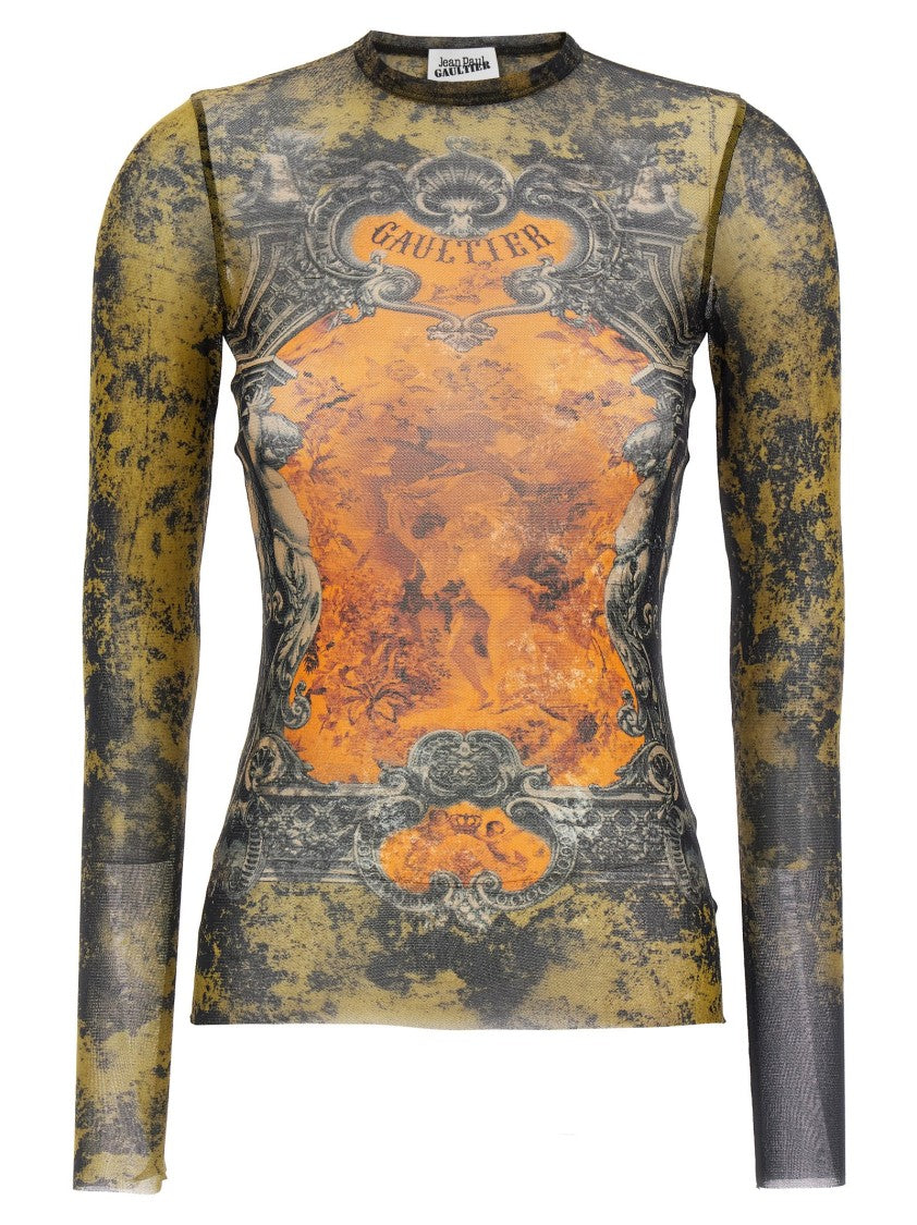 Jean Paul Gaultier Médaillon Top