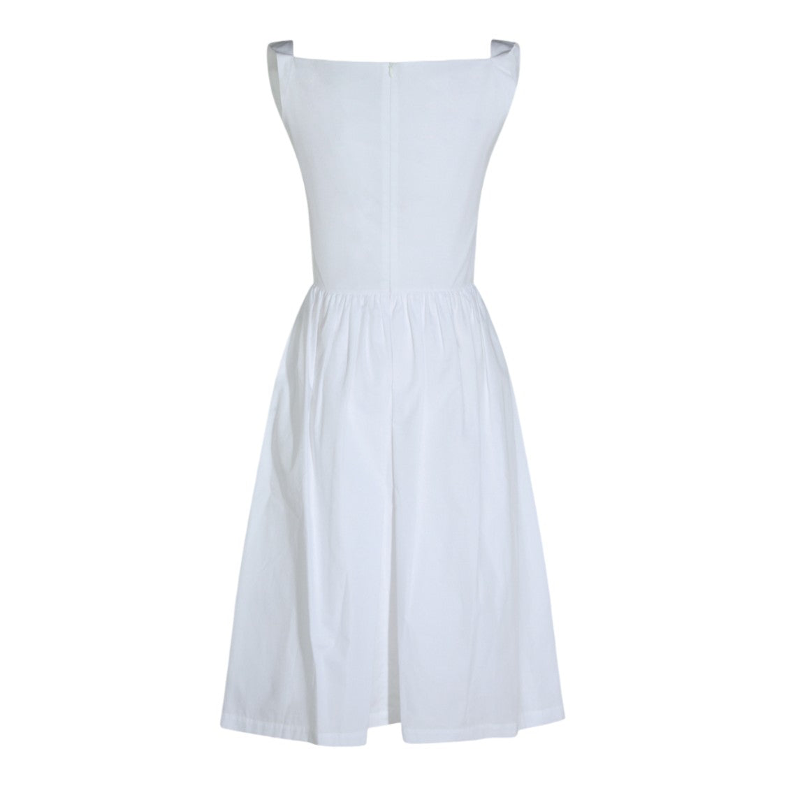 Vivienne Westwood Structured Bodice Midi Dress With V-Seam Detail