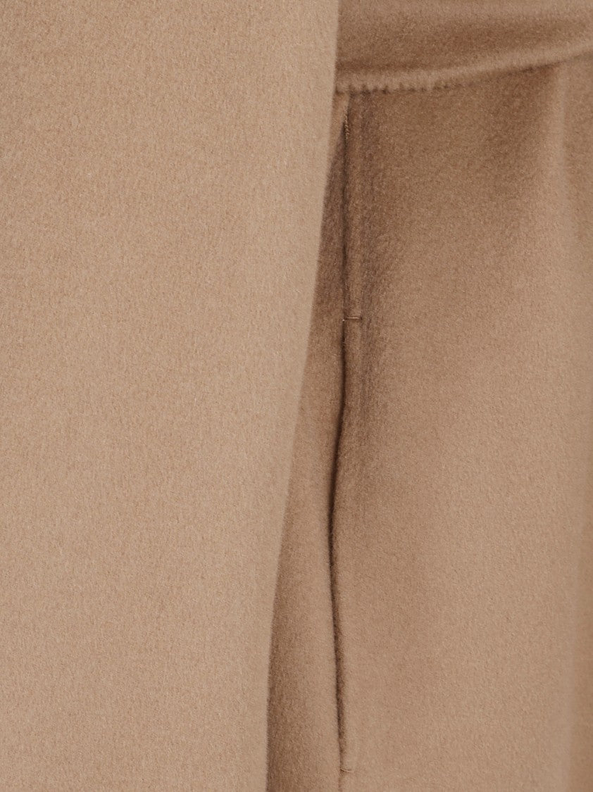 Max Mara Wrap Coat With Wide Lapel