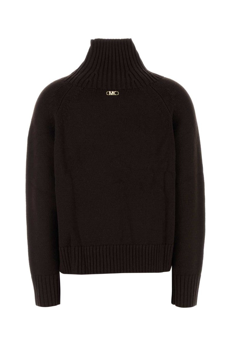 Michael Michael Kors Dark Brown Wool Sweater