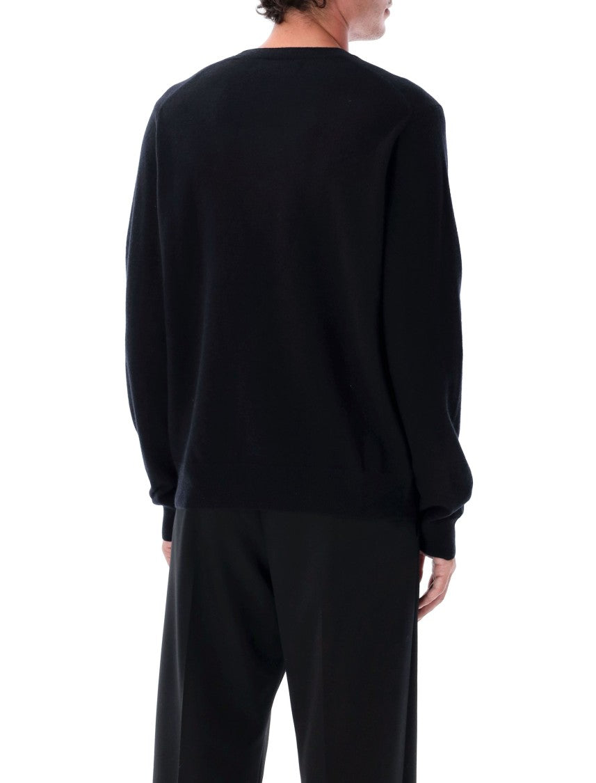 Comme Des Garçons Merino Wool Crewneck Sweater