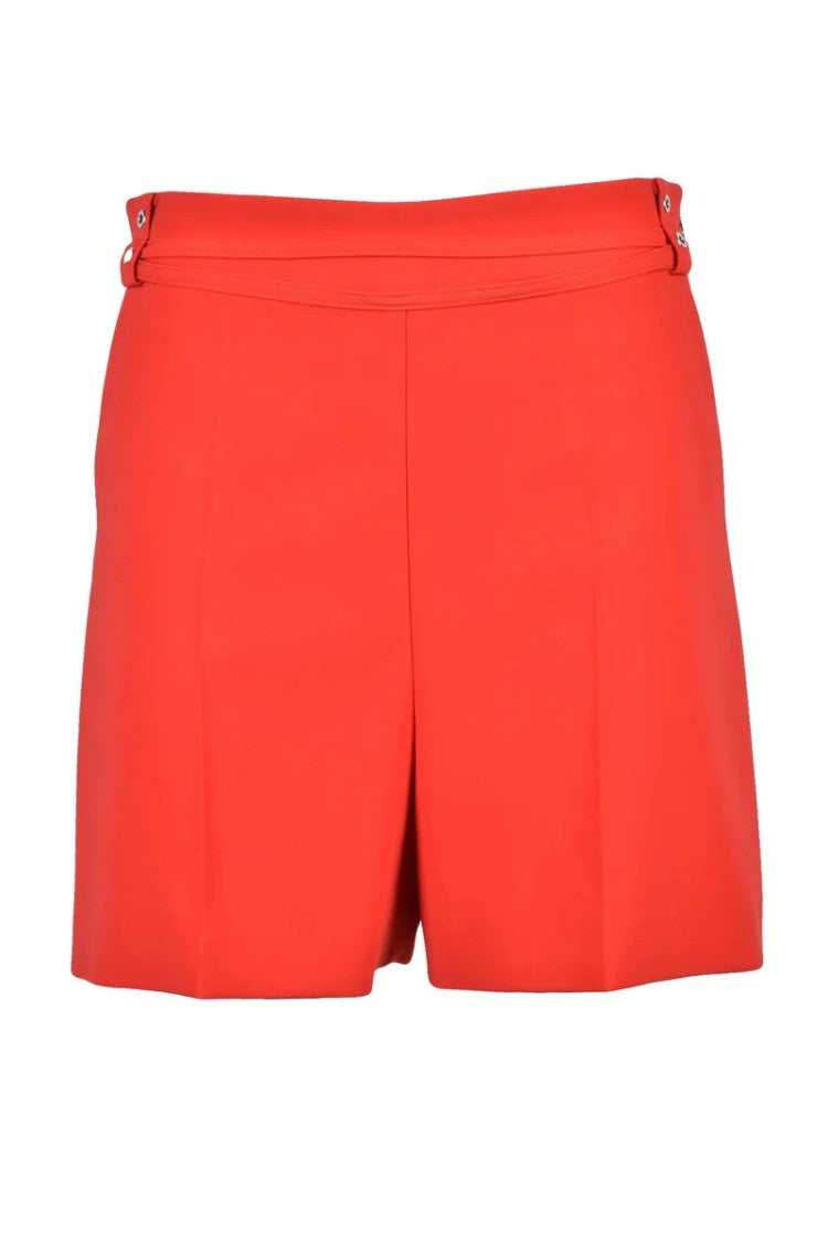 Patrizia Pepe High-Waisted Shorts - Red