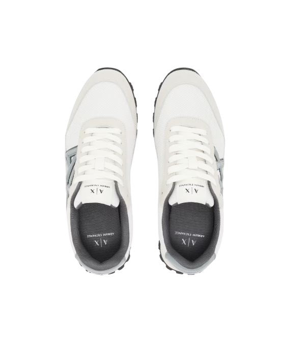 Armani Exchange Streamlined Sneaker Textured Sole Branding
