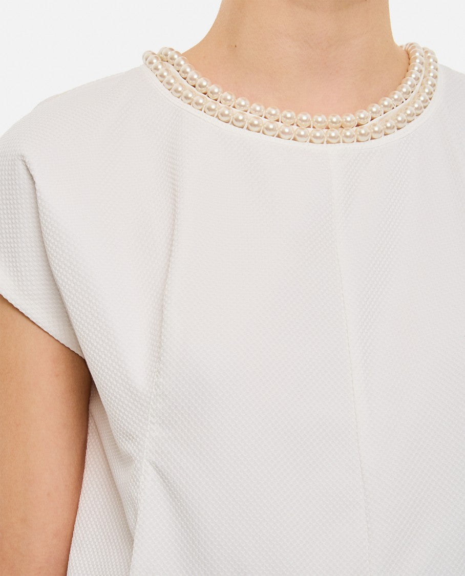 Junya Watanabe Pearl Neckline Blouse