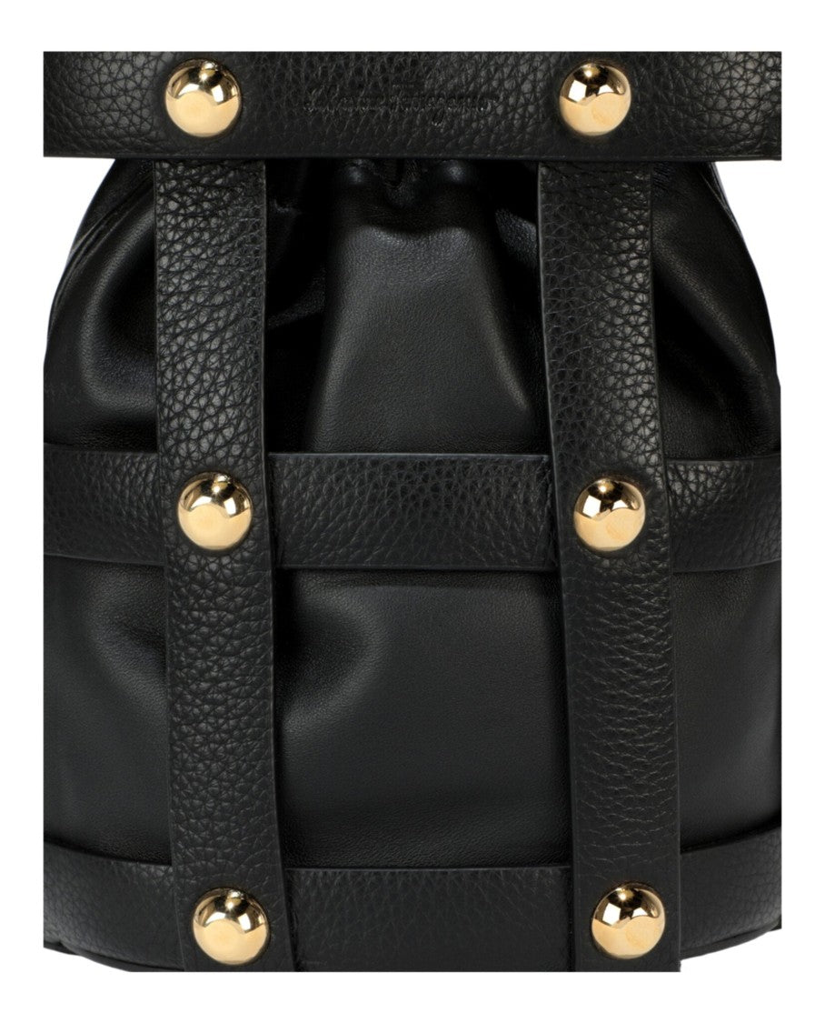 Ferragamo Stud Cage Bucket Bag