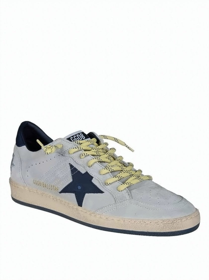 Golden Goose Low-Top Suede Sneakers With Distressed Finish